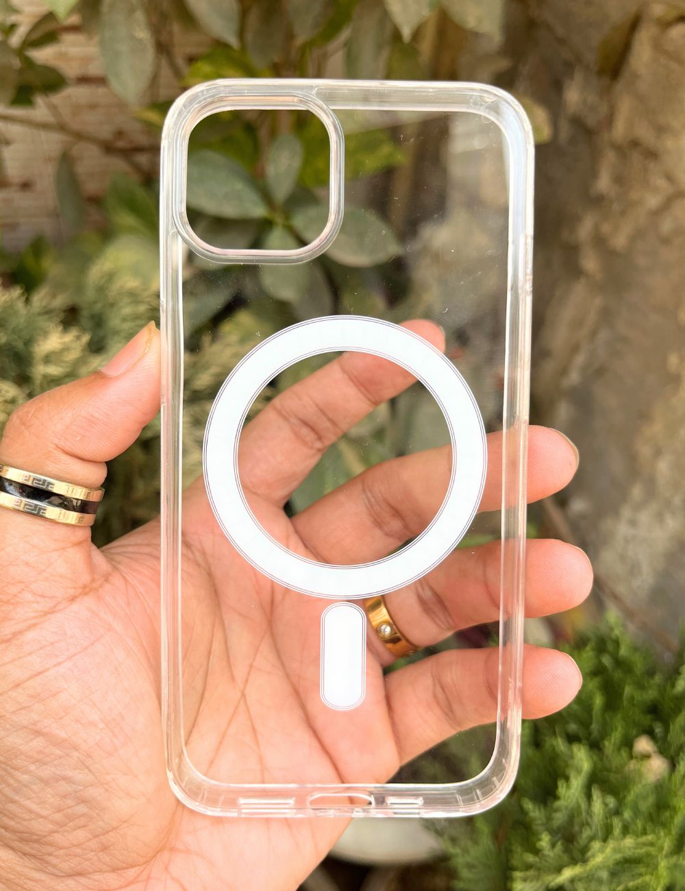 Transparent Magsafe premium case for Apple Iphone 14
