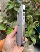 Load image into Gallery viewer, Titanium Grey Auto Focus Luxury Design Case For Apple Iphone 14
