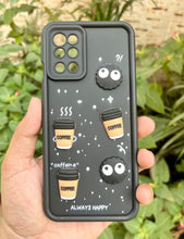 Load image into Gallery viewer, Black Coffee Silicone Designer Case For Oneplus 8T/9R
