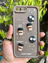 Load image into Gallery viewer, Brown Coffee Silicone Designer Case For Apple Iphone 7Plus/8Plus
