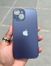 Load image into Gallery viewer, Deep Purple Electroplated Chrome Glass Lense Case For Apple Iphone 14
