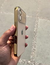 Load image into Gallery viewer, Golden Auto Focus Luxury Design Case For Apple Iphone 16
