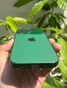 Green Auto Focus Luxury Design Case For Apple Iphone 13 Pro