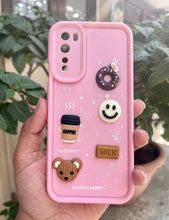 Load image into Gallery viewer, Pink Coffee Silicone Designer Case For Oneplus Nord
