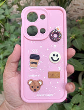 Load image into Gallery viewer, Pink Coffee Silicone Designer Case For Oneplus Nord 3
