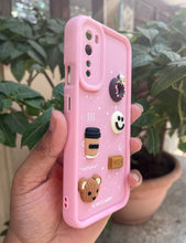 Load image into Gallery viewer, Pink Coffee Silicone Designer Case For Oneplus Nord
