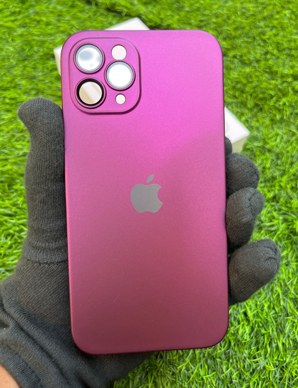 Purple Hard Pc premium case for Apple Iphone 12 Pro Max