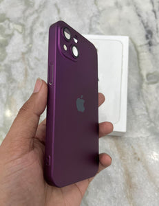 Purple Hard Pc premium case for Apple Iphone 14