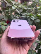 Load image into Gallery viewer, Rose Gold Leather 2in1 Glass Lense Case For Apple Iphone 13 Pro Max
