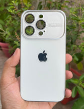 Load image into Gallery viewer, White Auto Focus Luxury Design Case For Apple Iphone 15 Pro
