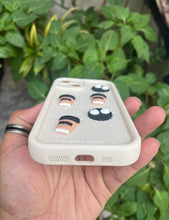 Load image into Gallery viewer, White Coffee Silicone Designer Case For Apple Iphone 14
