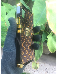 Louis Vuitton Monogram Trunk iPhone Case - Black Phone Cases