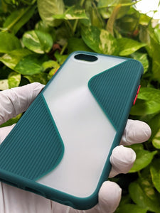 Green Flash Grip Silicone case For Apple iphone 6/6s