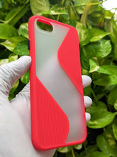 Load image into Gallery viewer, Red Flash Grip Silicone case For Apple iphone 6/6s
