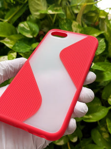 Red Flash Grip Silicone case For Apple iphone 6/6s