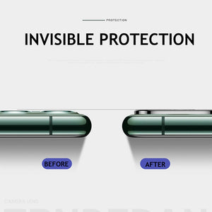 Green Alloy Camera Lens Protector for Apple Iphone 11 pro max