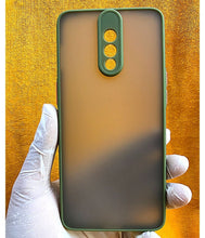 Load image into Gallery viewer, Army Green Camera Protector Smoke case for OnePlus 7
