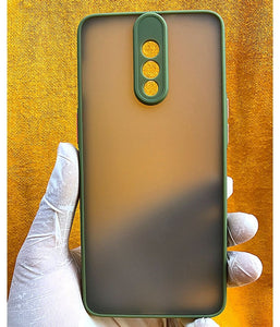 Army Green Camera Protector Smoke case for OnePlus 7