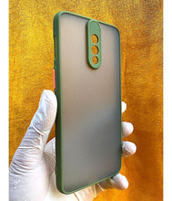 Load image into Gallery viewer, Army Green Camera Protector Smoke case for OnePlus 7
