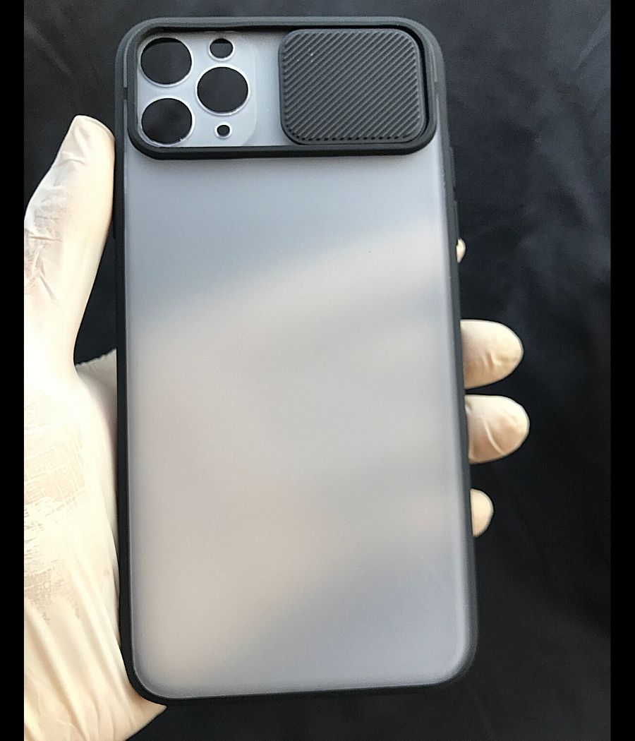Black Shutter case for Apple Iphone 11 Pro