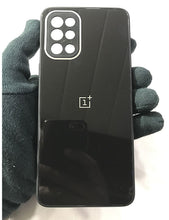 Load image into Gallery viewer, Black glass camera protector premium case for OnePlus 9R
