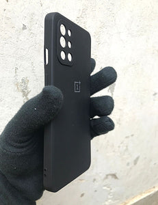 black candy silicone  case for OnePlus 9R