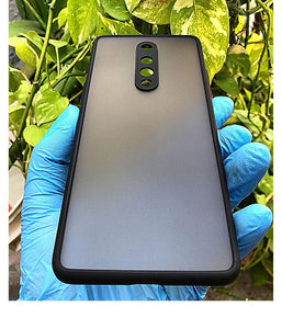 Black Camera Protector Smoke case for OnePlus 8