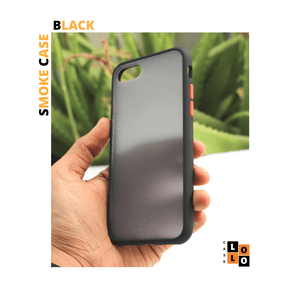 Black smoke case for Apple Iphone 7/8