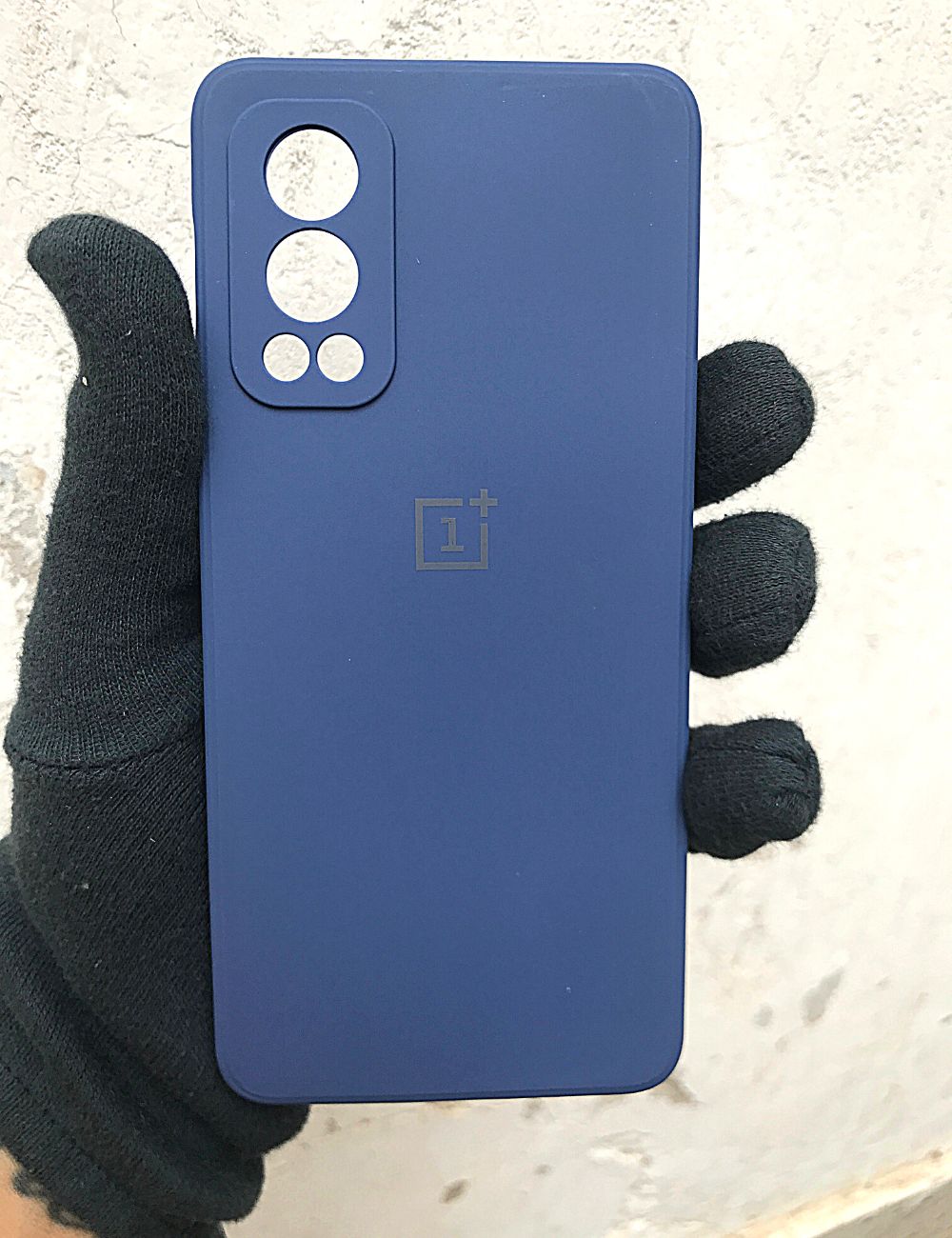 Dark Blue candy silicone  case for OnePlus Nord 2