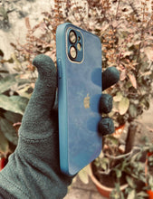 Load image into Gallery viewer, Blue 9D glass camera lense premium case for Apple Iphone 11
