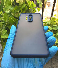 Load image into Gallery viewer, Blue Camera Protector Smoke case for OnePlus 8 Pro
