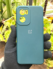 Load image into Gallery viewer, Dark Green candy silicone  case for OnePlus Nord CE 2
