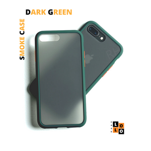 Dark Green Smoke case for Apple Iphone 7plus/8plus