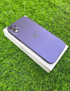 Deep Purple Hard Pc premium case for Apple Iphone 12