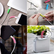 Load image into Gallery viewer, Spiral Cable Protector Set of 4 pcs
