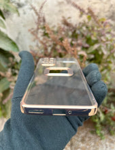 Load image into Gallery viewer, Golden CD transparent case for OnePlus 8T/9R
