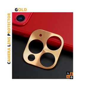 Gold Alloy Camera Lens Protector for Apple Iphone 11 pro max