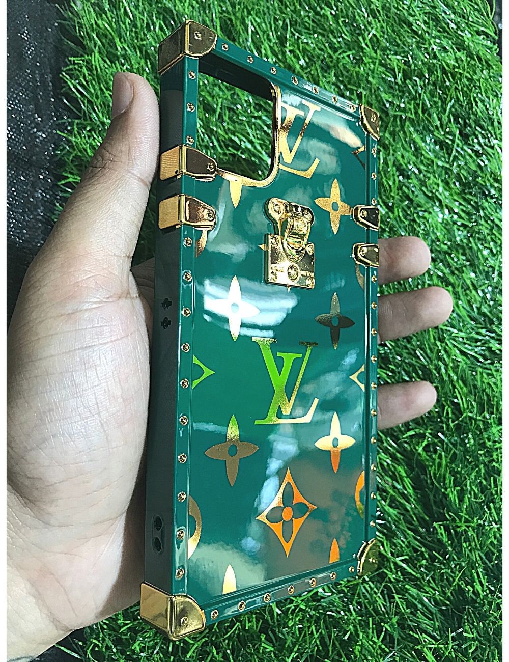 LV square glossy phonecase - Next_case
