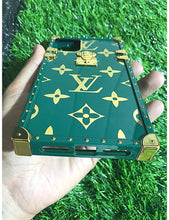 Load image into Gallery viewer, Green LV Gloss Premium case for Apple Iphone 11 Pro
