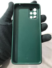 Load image into Gallery viewer, Green glass camera protector premium case for OnePlus 9R
