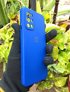 Light Blue candy silicone  case for OnePlus 9R