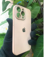 Load image into Gallery viewer, Peach glass camera protector premium case for Apple Iphone 13 Pro
