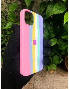 Rainbow Luxury silicone case for Apple Iphone 7/8 – Caselolo