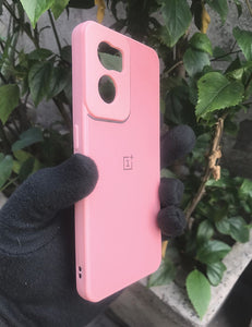 Pink glass camera protector premium case for OnePlus Nord CE 2