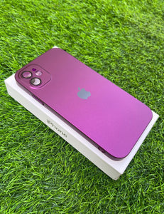 Purple Hard Pc premium case for Apple Iphone 12