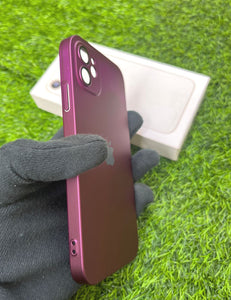 Purple Hard Pc premium case for Apple Iphone 12