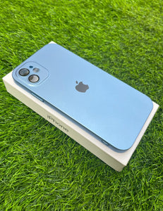 Sierra Blue Hard Pc Premium case for Apple Iphone 12